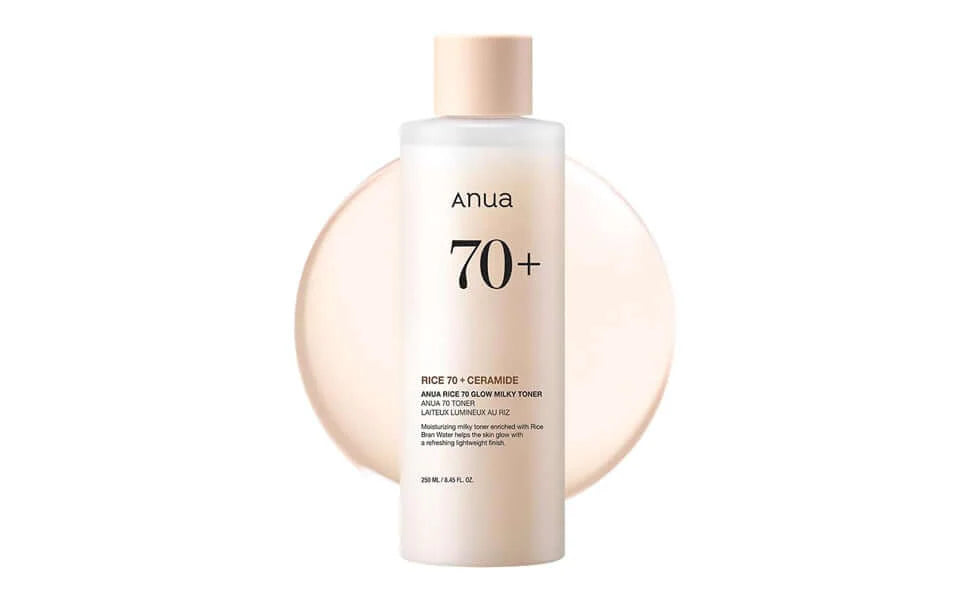 ANUA RICE 70 GLOW MILKY TONER 250ml