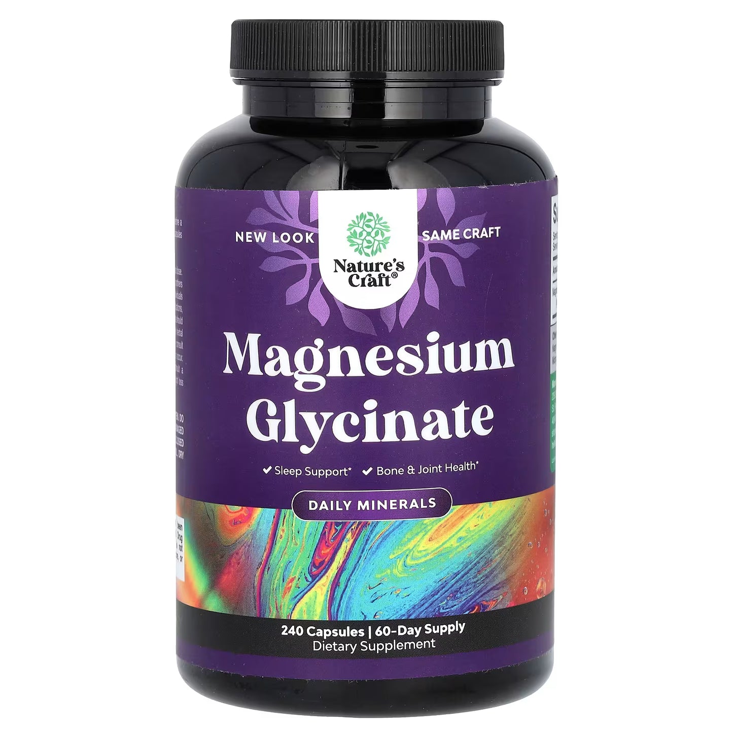 Magnesium Glycinate – 240 Capsules
