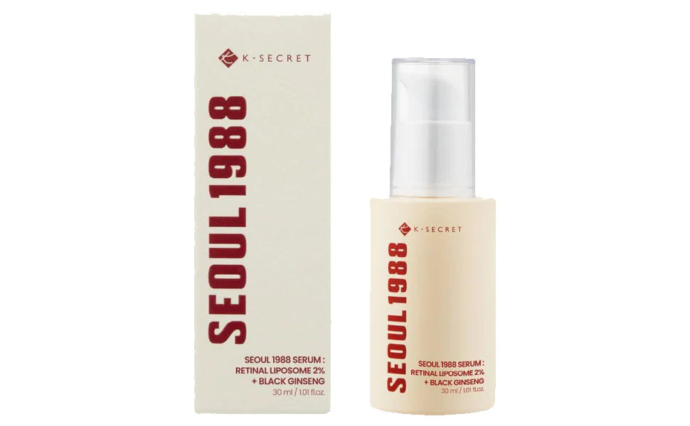 K-Secret Seoul 1988 Serum Retinal Liposom 2% + Black Ginseng 30ml