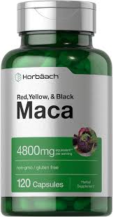 Maca Root Capsules 4800 mg – 120 Pills