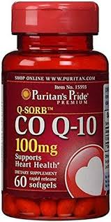 Puritan’s Pride CoQ10 100 mg – 100 Softgels