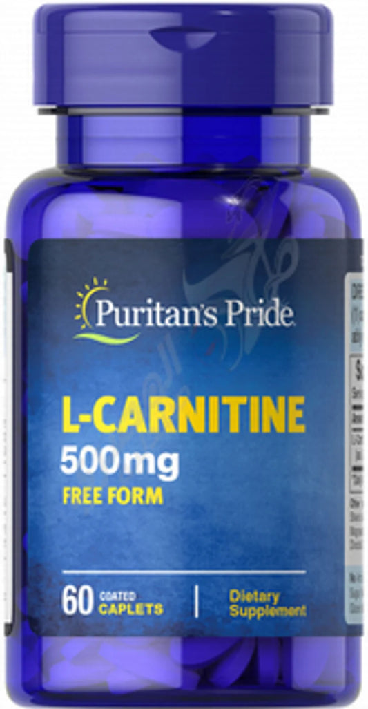 L-Carnitine, 500 mg, 60 Tablets