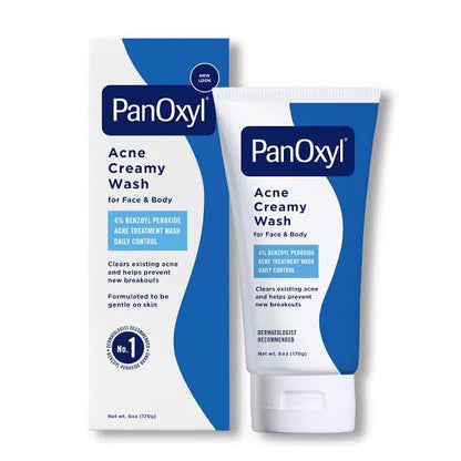 PanOxyl Creamy Acne Wash - 4% Benzoyl Peroxide