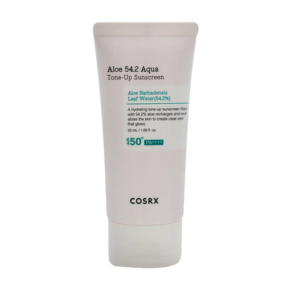 Cosrx Aloe 54.2 Aqua Tone Up SPF 50+ Sunscreen - 50ml