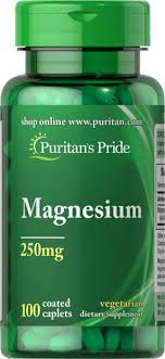Magnesium 250 mg – 100 Tablets