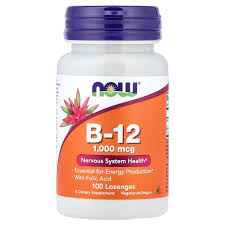 NOW Foods Vitamin B-12 1,000 mcg – 100 Tablets