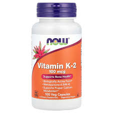 NOW Foods Vitamin K-2 (MK-7) 100 mcg – 100 Veg Capsules