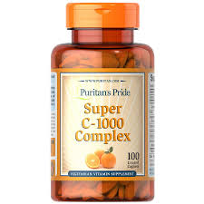Puritan’s Pride Vitamin C Complex 1000 mg – 100 Tablets
