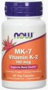 NOW Foods MK-7 Vitamin K-2 100 mcg – 60 Veg Capsules