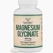 Double Wood Magnesium Glycinate 400 mg – 180 Capsules